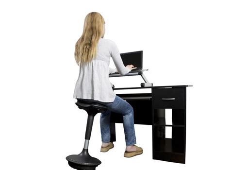 Wobble Stool: A Wobbling Ergonomic Office Stool To Sit or Lean