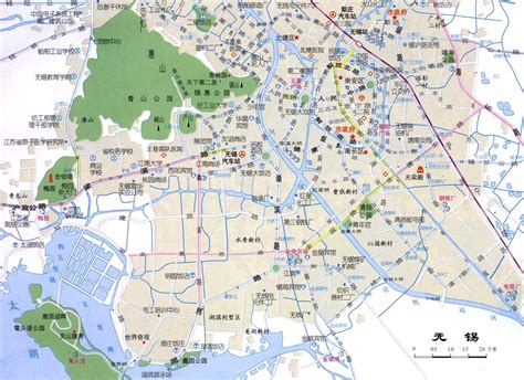 Wuxi Guide Map - Wuxi • mappery