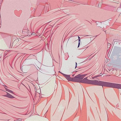 Anime Girl Neko, Lolis Neko, Chica Gato Neko Anime, Anime Girl Pink ...