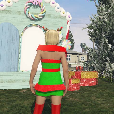 Christmas Dress for MP Female - GTA5-Mods.com