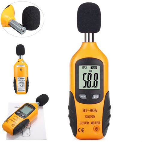 HT-80A Digital Sound Pressure Tester Level Meter 30~130dB Decibel Noise Measurement – Alexnld.com