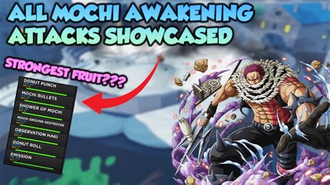 [AOPG] AWAKENED MOCHI FULL ATTACK SHOWCASE - YouTube