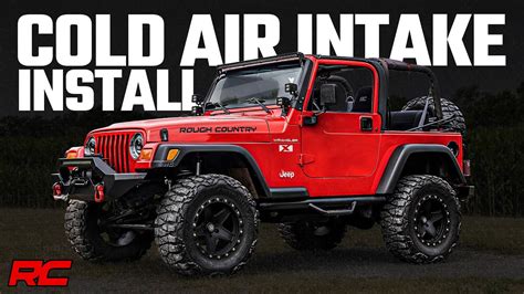 Installing Cold Air Intake on Jeep Wrangler TJ - YouTube