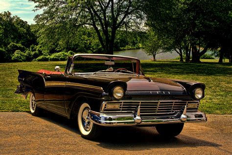 1957 Ford Fairlane 500 Convertible Photograph by Tim McCullough