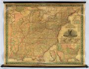 Mitchell's Reference & Distance Map Of The United States. By J.H. Young ...