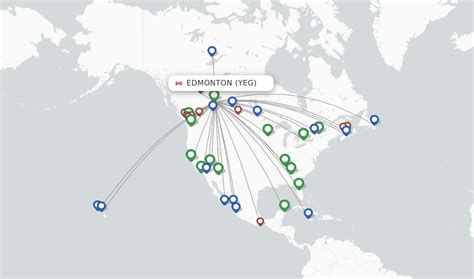 WestJet flights from Edmonton, YEG - FlightsFrom.com