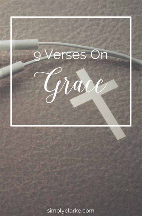 9 Verses on Grace - Simply Clarke