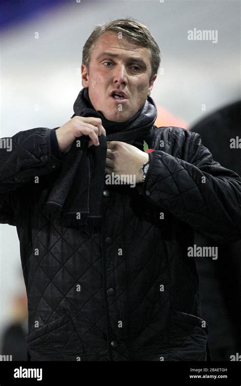 Lee Clark, Birmingham City manager Stock Photo - Alamy