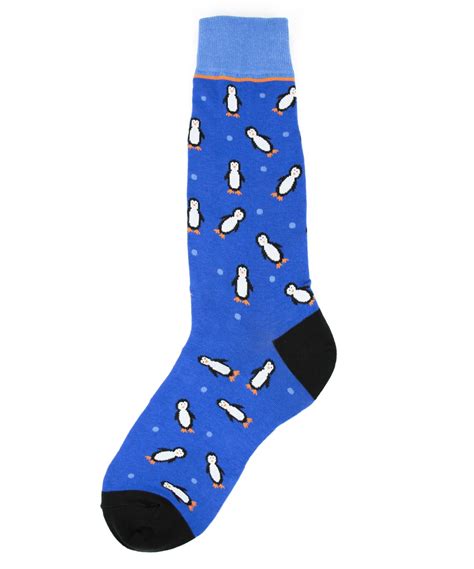 Funny Novelty Penguin Socks for Men | Foot Traffic