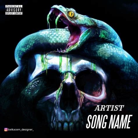 snake and skull album cover | Album covers, Cover art, Album cover art