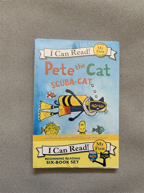 6 Pete The Cat Books