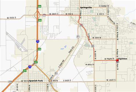 Hobble Creek 1/2 Marathon Course Maps and Discription - Detailed Half ...