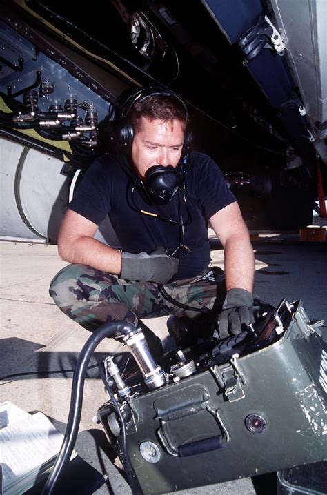 Technical Sergeant Richard Cox, a Pave Tack Technician from the 27th ...