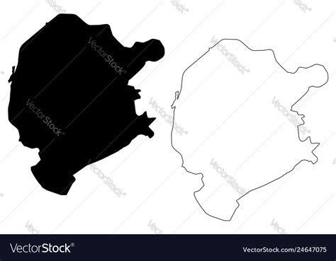 Tashkent city map Royalty Free Vector Image - VectorStock