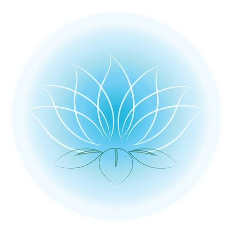 Blue Lotus Vector