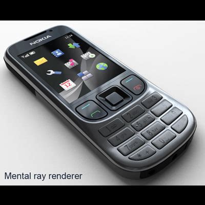 nokia 6303 classic 3d model