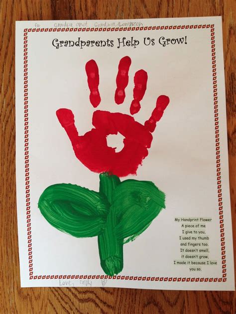 Grandparents Day Crafts Toddlers - Design Corral