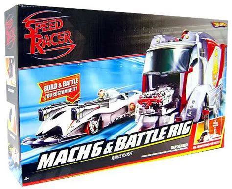 Speed Racer Mach 6 Battle Rig Deluxe Vehicle Mattel Toys - ToyWiz