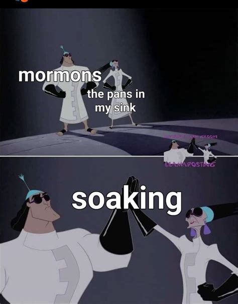 Soaking : r/exmormonmemes