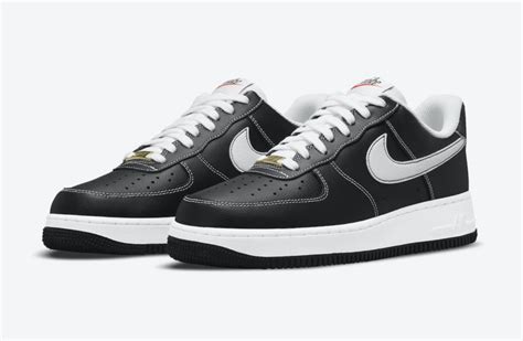 Nike Air Force 1 Low First Use Black White DA8478-001 Release Date - SBD