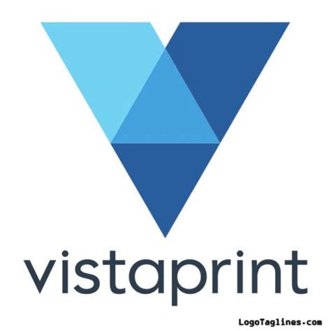 Vistaprint Logo and Tagline - Slogan - Founder - Owner