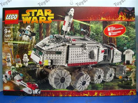 Star Wars Sets - LEGO 7261 Clone Turbo Tank Star Wars Battle Vehicle Set New