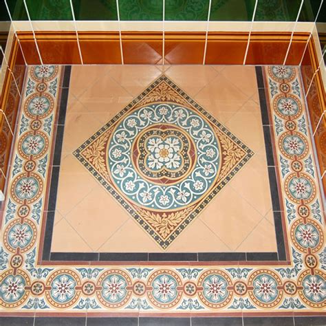 Jacks Field Mosaic Floor tiles Inset (centre)