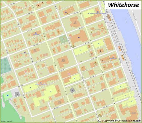 Whitehorse Map | Yukon, Canada | Detailed Maps of Whitehorse