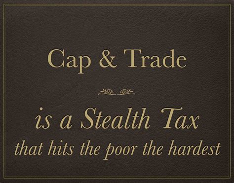 Cap and Trade: Hammering the Poor … Again