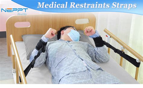 Medical Bed Restraints Straps Elderly Hospital Bed Hand Soft Patient ...