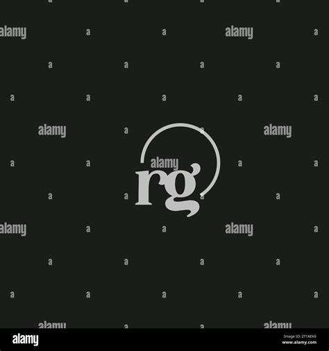 Rg logo design hi-res stock photography and images - Alamy