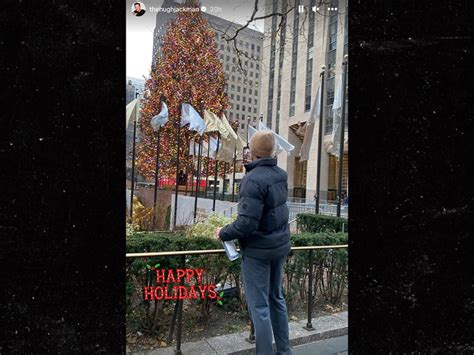 HUGH JACKMAN TOO MUCH CHRISTMAS SPIRIT AT ROCKEFELLER CENTER – Mycons