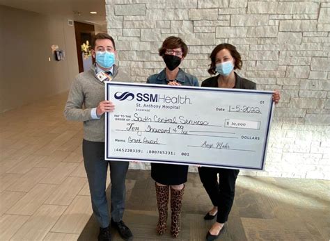 SSM Health St. Anthony Hospital – Shawnee awards grant to South Central ...