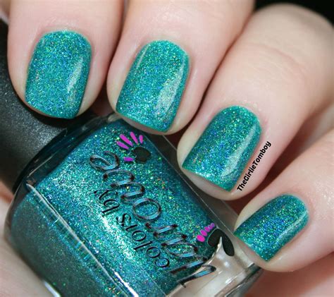 The Girlie Tomboy: Colors by Llarowe (Light Teal) Oops! | Indie nail polish brands, Nail art ...