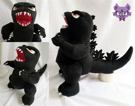 Godzilla Plush by TrashKitten-Plushies on DeviantArt