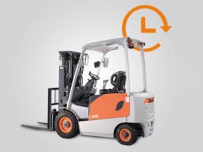 Electric 4 Wheel Counterbalance Forklift Trucks | Material Handling Machine | Zowell