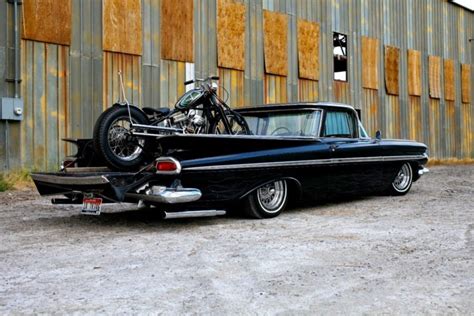 1959, Chevrolet, El, Camino, Pickup, Retro, Custom, Lowrider, Hot, Rod, Rods, Camino, El camino ...