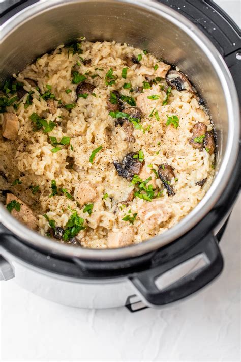 Instant Pot Chicken and Rice - The Almond Eater