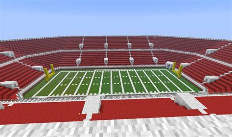 Minecraft Football Stadium Minecraft Project