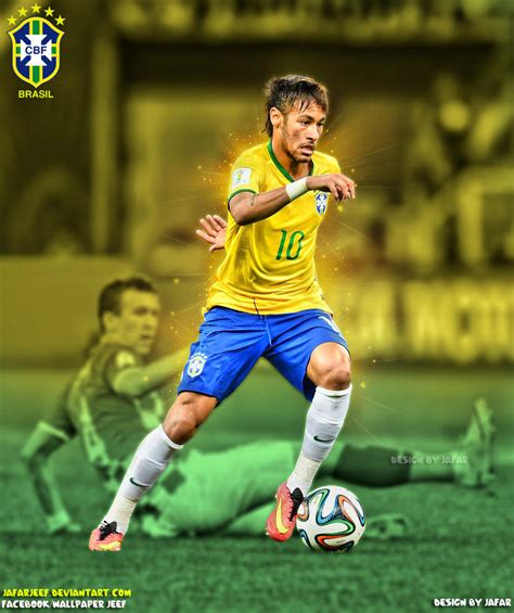 Neymar Brazil World Cup 2014 by jafarjeef on DeviantArt