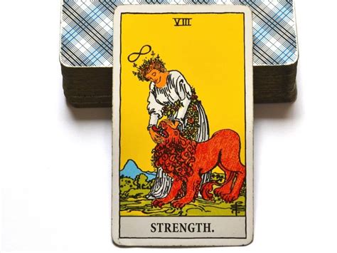 Strength Tarot Card Meanings - Guide | KarinasTarot.com