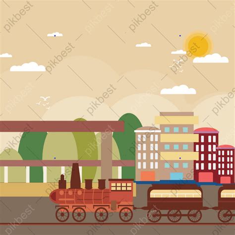 Vintage Train Station Background Backgrounds | AI Free Download - Pikbest