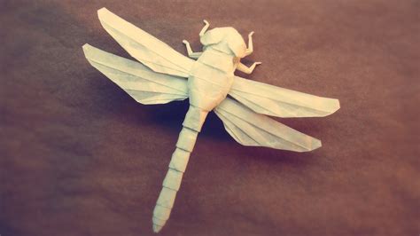 Origami Dragonfly - Wallpaper, High Definition, High Quality, Widescreen