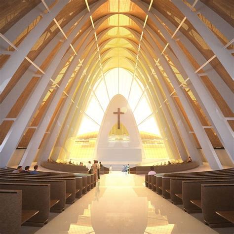 Architecture Archives | Modern church, Church interior design, Church design