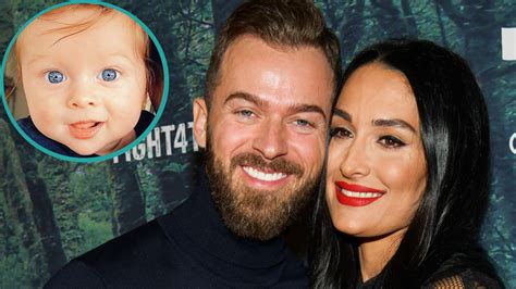 Nikki Bella & Artem Chigvintsev Share Close-Up Of Baby Matteo's ...