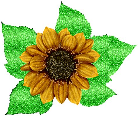 Sunflower Glitter Gifs | PicGifs.com