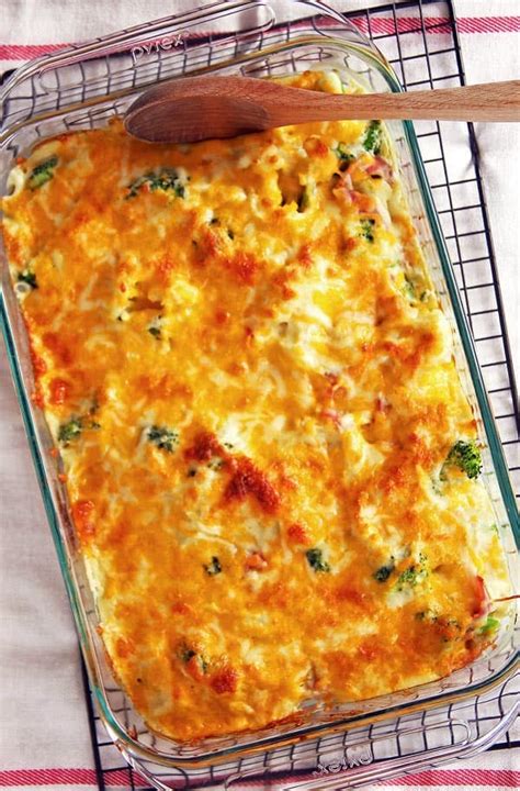 Healthy Cauliflower Broccoli Casserole