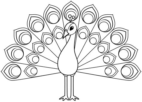 Peacock Printable Template | Free Printable Papercraft Templates