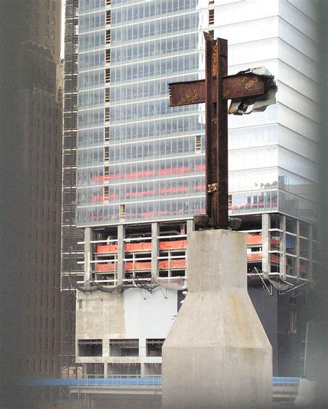 The Cross at Ground Zero Photograph by William Ames - Fine Art America