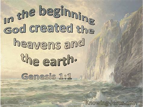 58 Bible verses about Creation